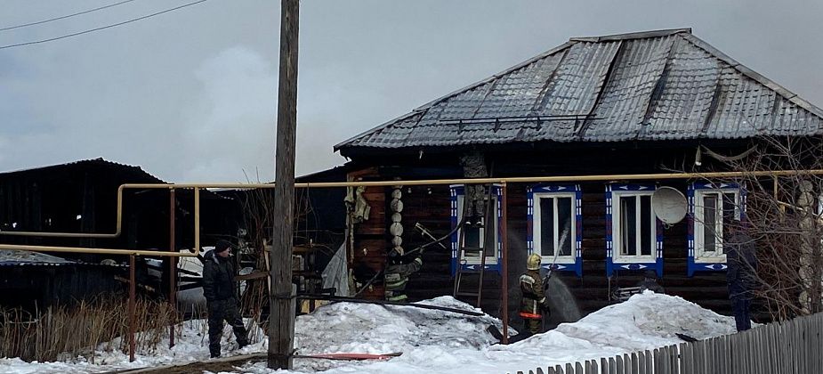 Сегодня в Завокзальном горел дом. "Граждане, оставшиеся без жилья, размещены у родственников"