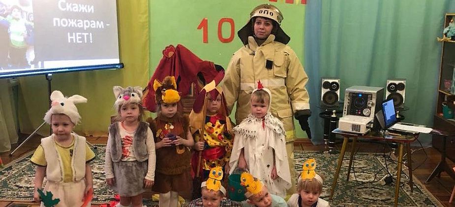 Юным серовчанам напомнили о правилах пожарной безопасности