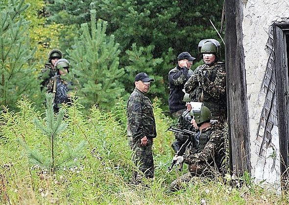 В Сосьве прошли учения ГУФСИН