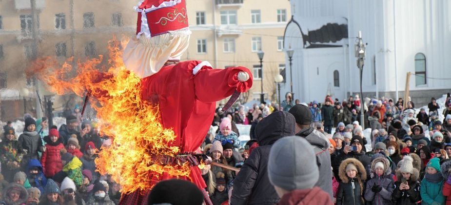 Зиму в Серове проводят неделей позже
