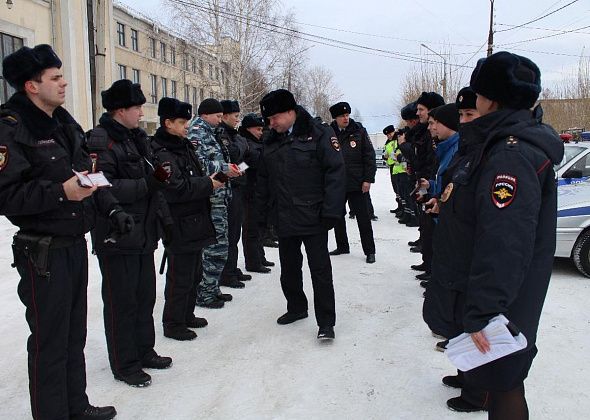 Серовские полицейские провели открытый инструктаж нарядов, заступающих на службу