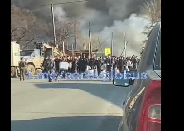 В Сосьве из ЛИУ-23 эвакуировали осужденных