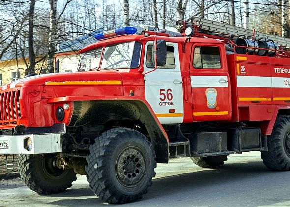 В пожаре в одном из общежитий Серова погибла женщина