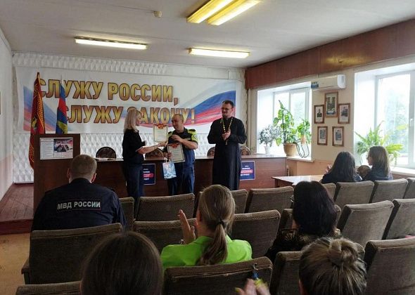 В полиции Серова прошла встреча со священником