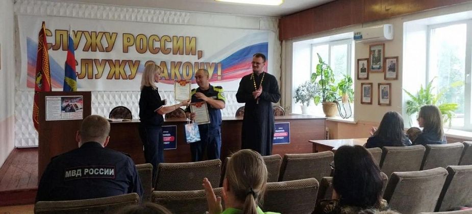 В полиции Серова прошла встреча со священником