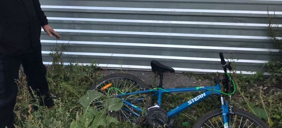 В Серове похитителя велосипеда нашли, благодаря отпечаткам пальцев