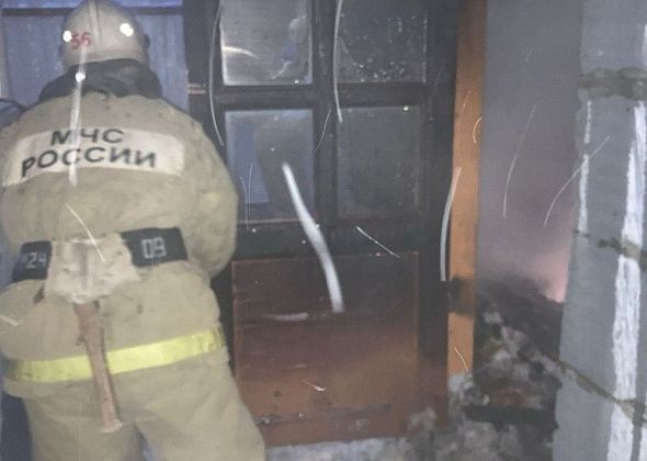 В последний день января в Серове произошел пожар