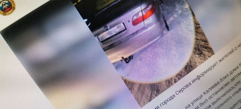 В Серове остановили пьяного водителя за рулем автомобиля с наклейками такси