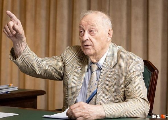 От беспризорного ребенка до главы региона: Эдуард Россель рассказал о своем жизненном пути