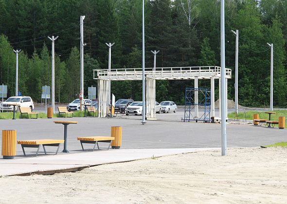 Подрядчик затягивает сроки сдачи входной группы на зону отдыха Киселевского водохранилища