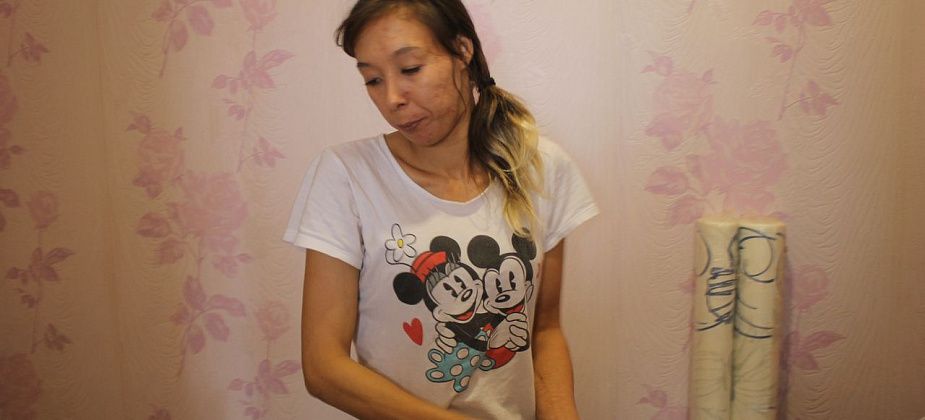 В Серове закончили ремонт в квартире погорелицы - матери двух детей