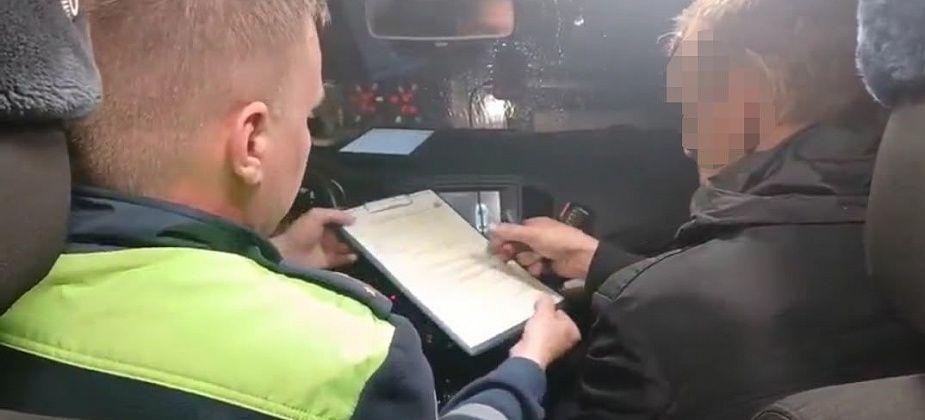 На улице Пристанционной выявили нетрезвого водителя без прав 