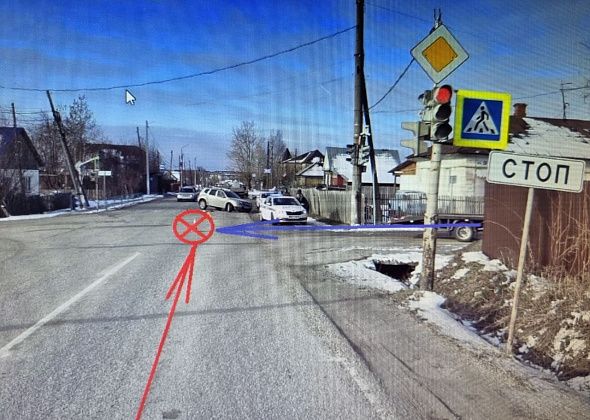 В выходные в Серове произошло ДТП с пострадавшими