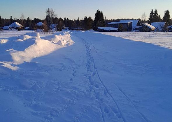 Жители Андриановичей и Ларьковки негодуют из-за неубранного с дорог снега