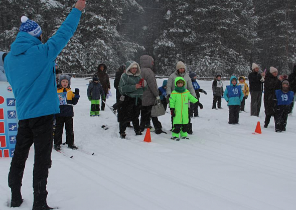 В Серове выявили лучших лыжников среди дошколят