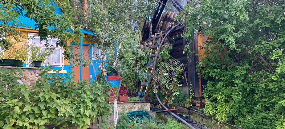 Под Серовом произошел еще один пожар в коллективном саду