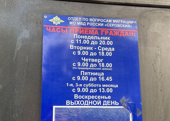 Полиция Серова разъясняет требования миграционного законодательства