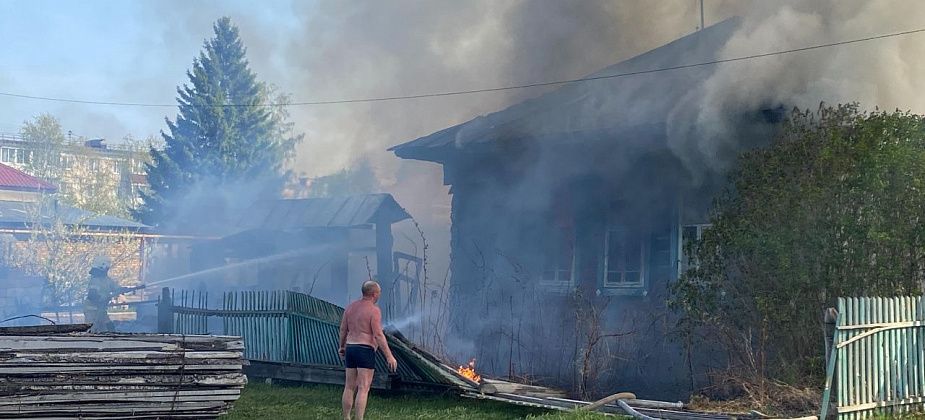 В Серове при пожаре погибла женщина