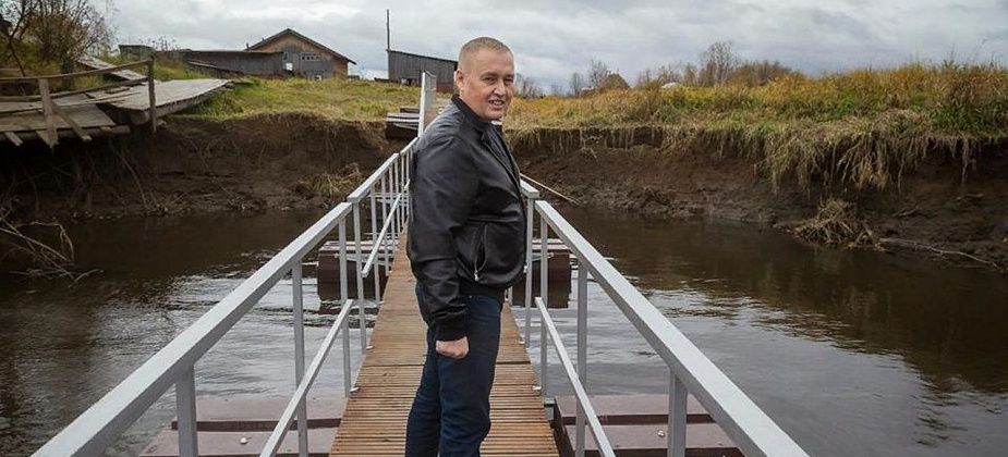 Глава Серова пообещал депутату Госдумы Андрею Альшевских укрепить берег реки на переправе в Филькино