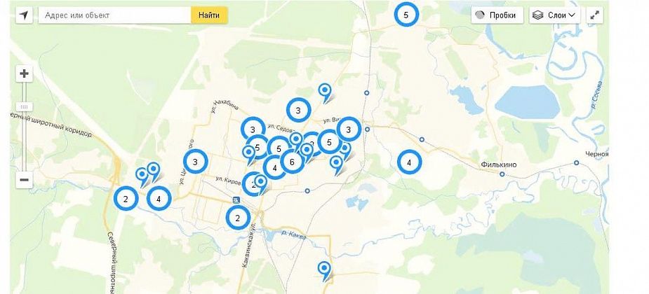 На карте Роспотребнадзора отмечен 71 случай коронавируса в Серовском горокруге, в бюллетене – 44