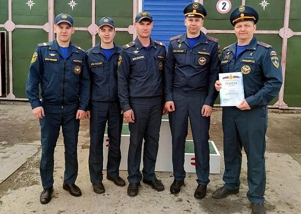 Серовские огнеборцы стали лучшим звеном газодымозащитной службы местного гарнизона