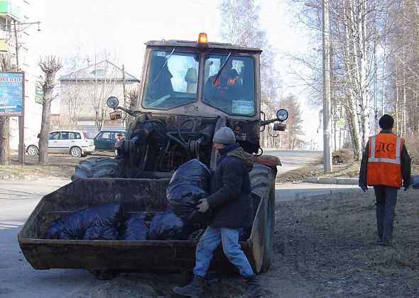 В Серове завершается осенняя санитарная уборка