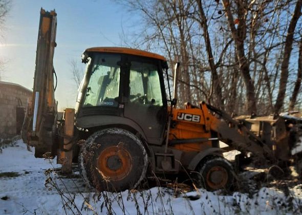 «Серовавтодор» ликвидировал несанкционированную свалку в районе гаражных кооперативов по улице Нахабина