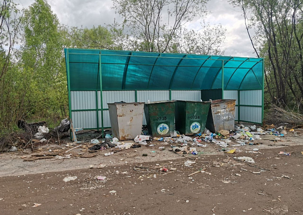 Власти Серова нашли компанию, которая займется уборкой мусора с контейнерных площадок в частном секторе