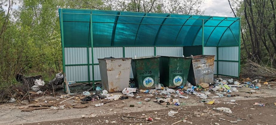 Власти Серова нашли компанию, которая займется уборкой мусора с контейнерных площадок в частном секторе