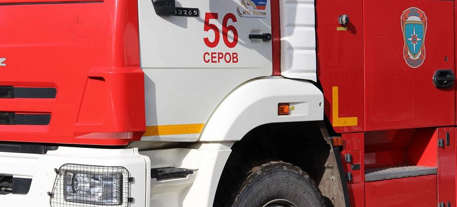 В Серове горели баня и гараж