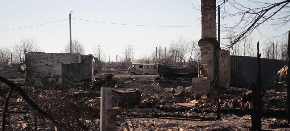 В Сосьве произошло новое возгорание. Жители опасаются повторения трагедии