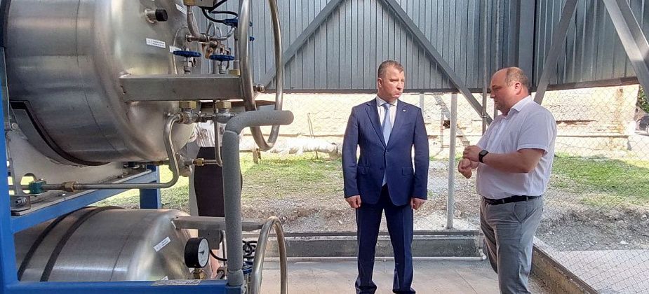 В Серове запущена кислородная установка для пациентов соматического отделения