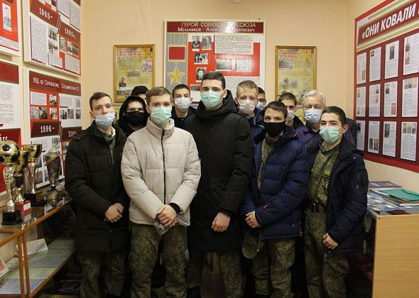 В День Героев Отечества кадеты посетили отдел полиции Серова