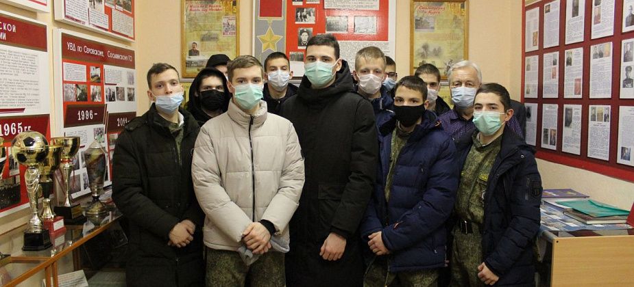 В День Героев Отечества кадеты посетили отдел полиции Серова