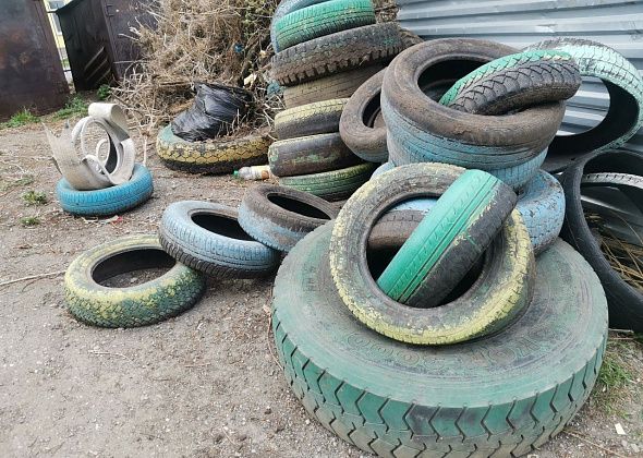 Стал известен подрядчик, который займется сбором старых покрышек на территории Серовского округа