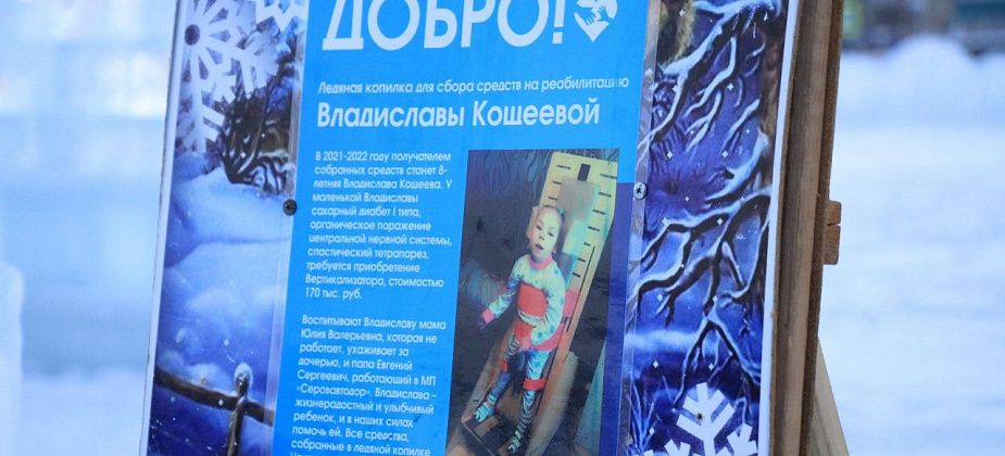 На покупку вертикализатора, необходимого Владиславе Кощеевой, серовчане собрали 275 тысяч рублей