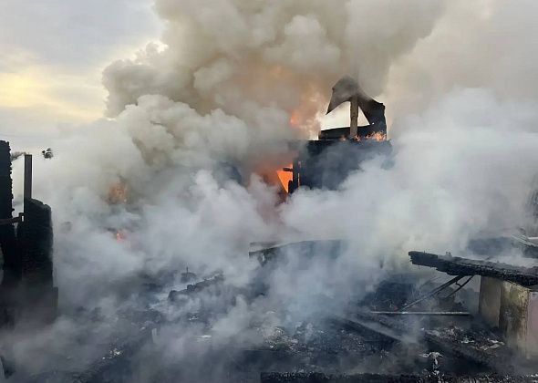 За три дня в Серове произошло шесть пожаров, в одном из них погиб человек