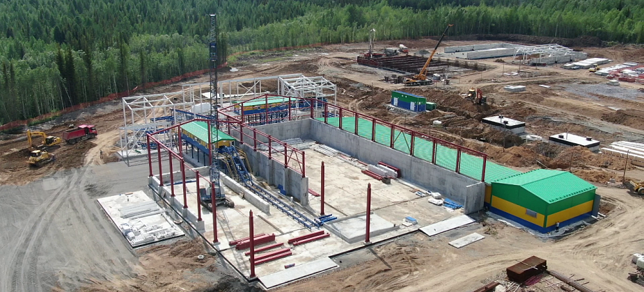 На мусоросортировочном заводе установили оборудование из Ржева