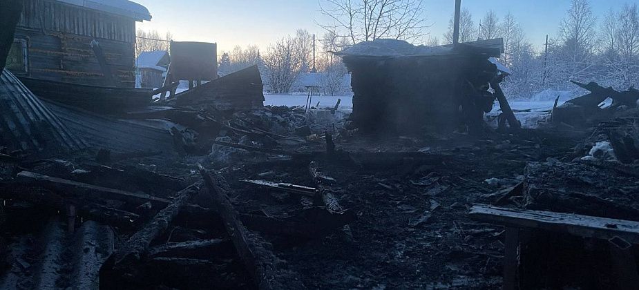 Расследование уголовного дела о пожаре, в котором погибли двое детей в Серове, продолжается