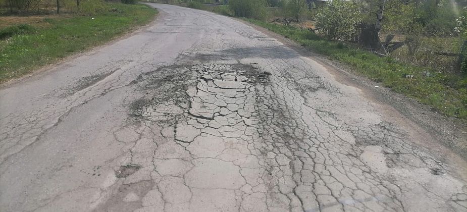 Прикладбищенский участок дороги, ведущей из Серова в Филькино, пришел в негодность