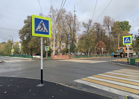 Обустроят более 500 пешеходных переходов вблизи школ и детских садов