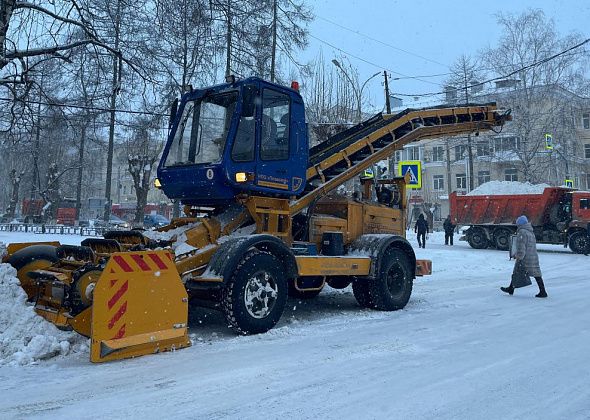 Вывезено 53 тысячи кубометров снега. “Серовавтодор” рассказал о работе в зимний период