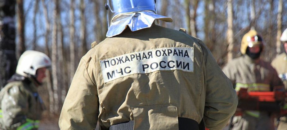 На пожаре в Серове огнеборцы спасли двухлетнего мальчика. Ребенок - в реанимации
