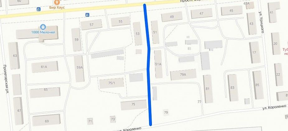 Одну из дорог в районе новой школы в Серове сделают односторонней