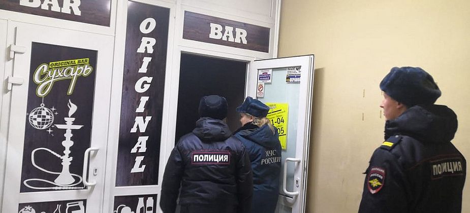 “Комендантский патруль” ищет несовершеннолетних в увеселительных заведениях Серова