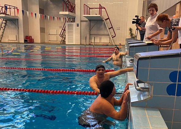 В Серове прошли соревнования по плаванию среди инвалидов