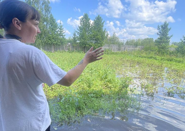 "Кто за рекой живут, у тех вода в доме". Каква затопила часть Филькино