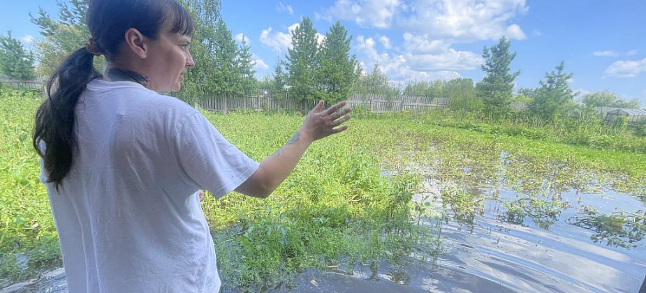 "Кто за рекой живут, у тех вода в доме". Каква затопила часть Филькино