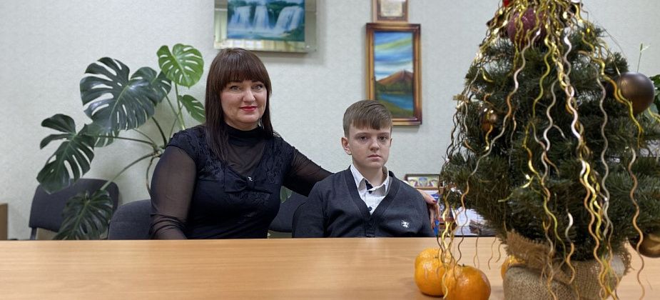 Юный житель Серова побывал на кремлевской елке. Это было его новогодним желанием