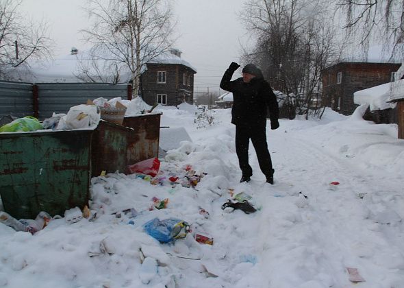"Устроили помойку..." Серовчане жалуются на мусор и просят убрать контейнерную площадку от их дома